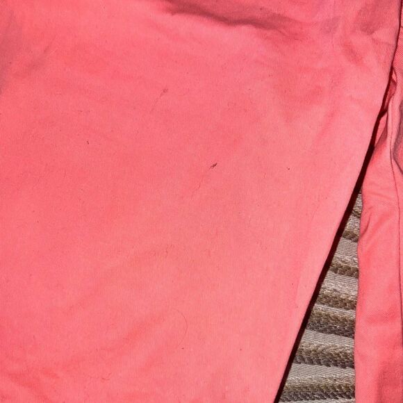 Vineyard Vines Boys Stretch Breakers Shorts Neon Melon Sz 18 READ Adjustable - Picture 8 of 9